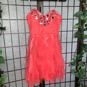 Strapless Formal Dress